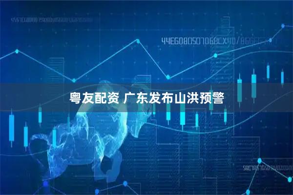 粤友配资 广东发布山洪预警